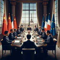 Xi Jinping, France visit, EU trade row, Ukraine crisis, China-EU relations, international trade policies, European diplomacy