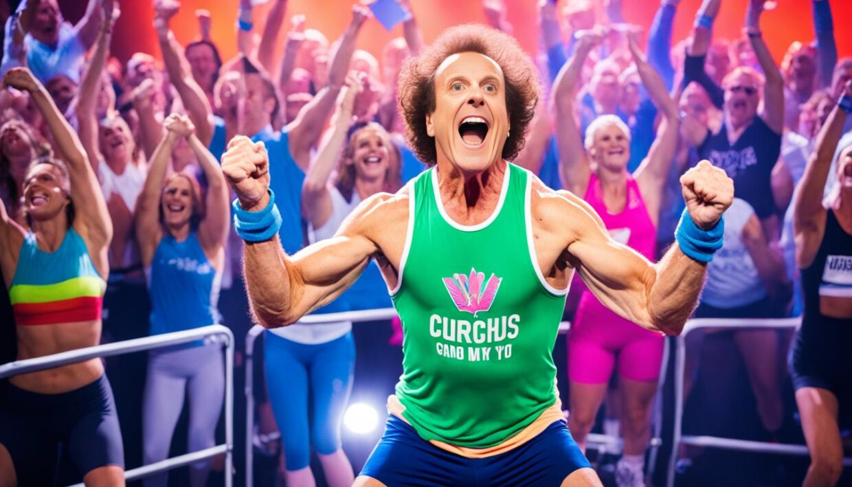 Richard Simmons in the spotlight