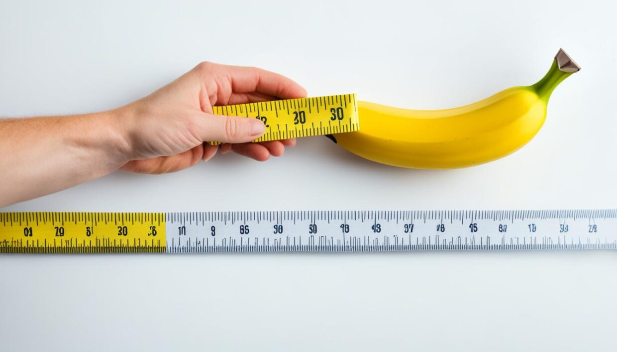 measuring penis size