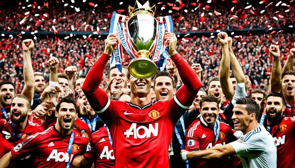 Cristiano Ronaldo Manchester United Trophies