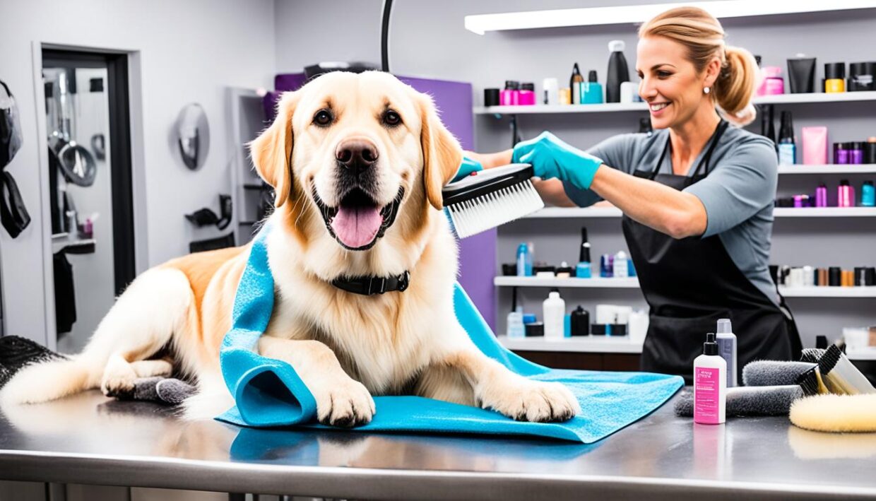 Handling shedding in dogs