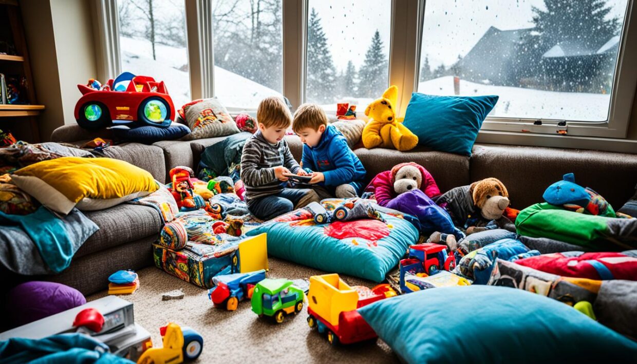 Indoor activities for kids on a rainy day