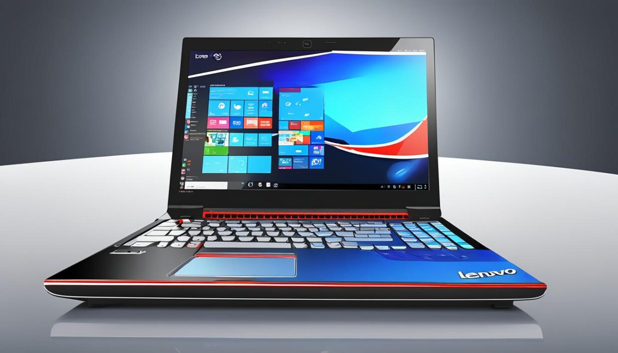 Lenovo computers showcasing innovative technology