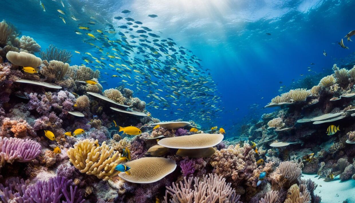 Marine life at the Great Barrier Reef