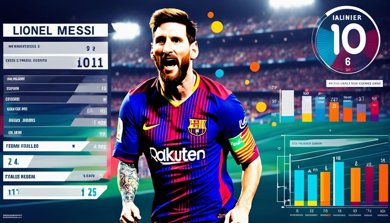 Messi records in football statistics