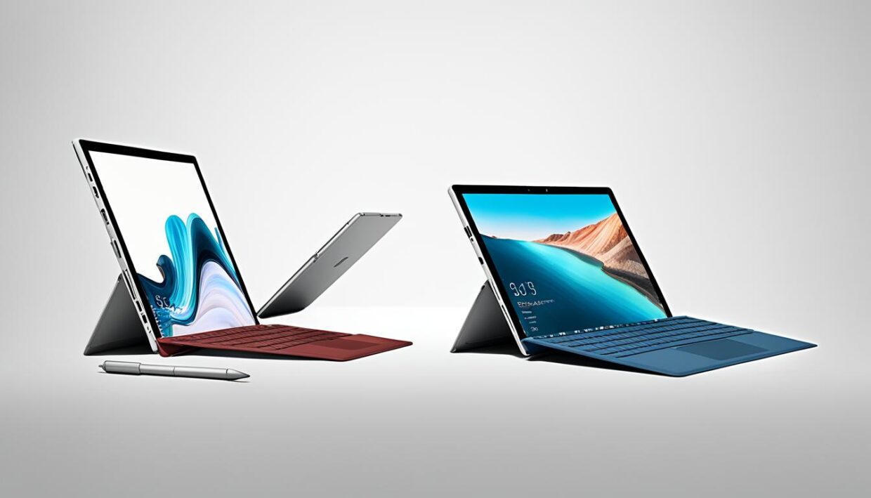 Microsoft Surface line devices comparisons