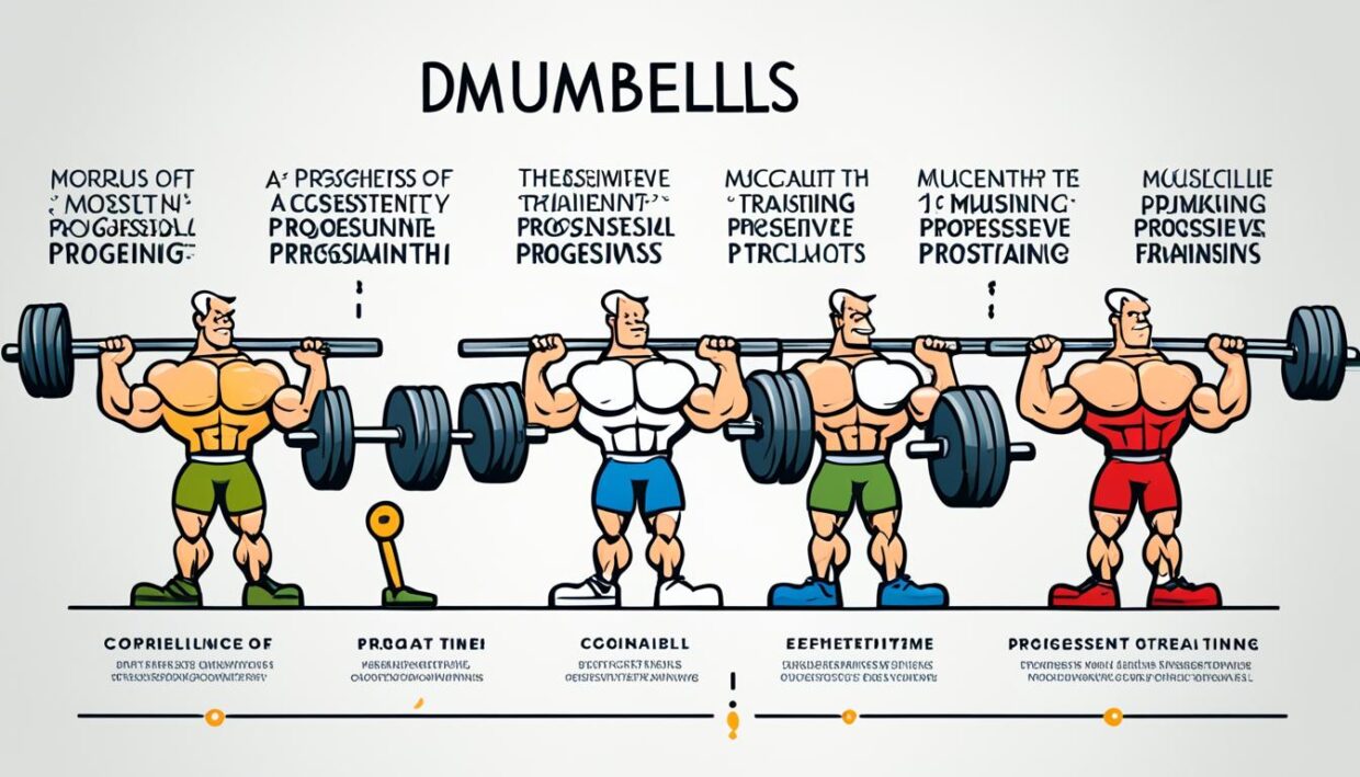 Progressive overload and muscle growth strategies