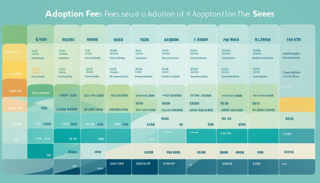 adoption fees breakdown