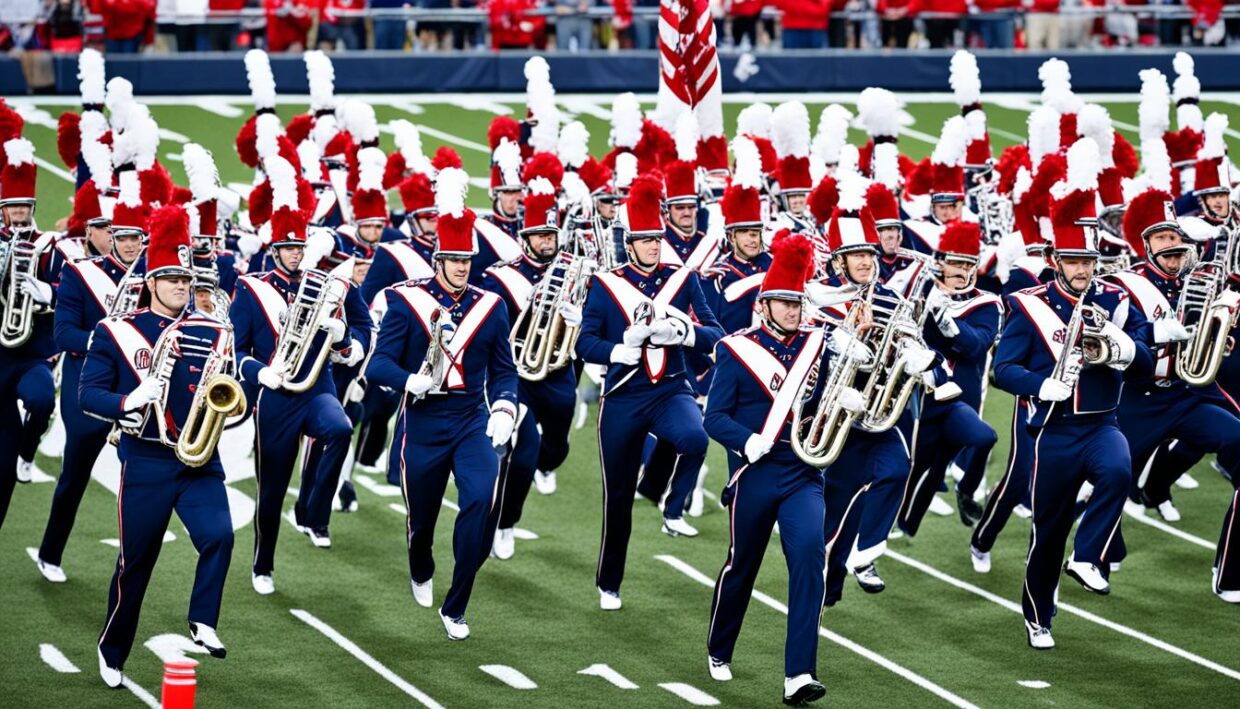 marching band in washington commanders history