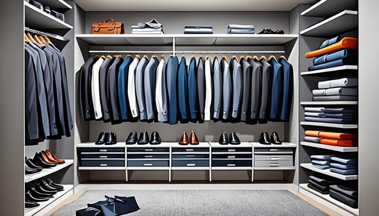 men's wardrobe