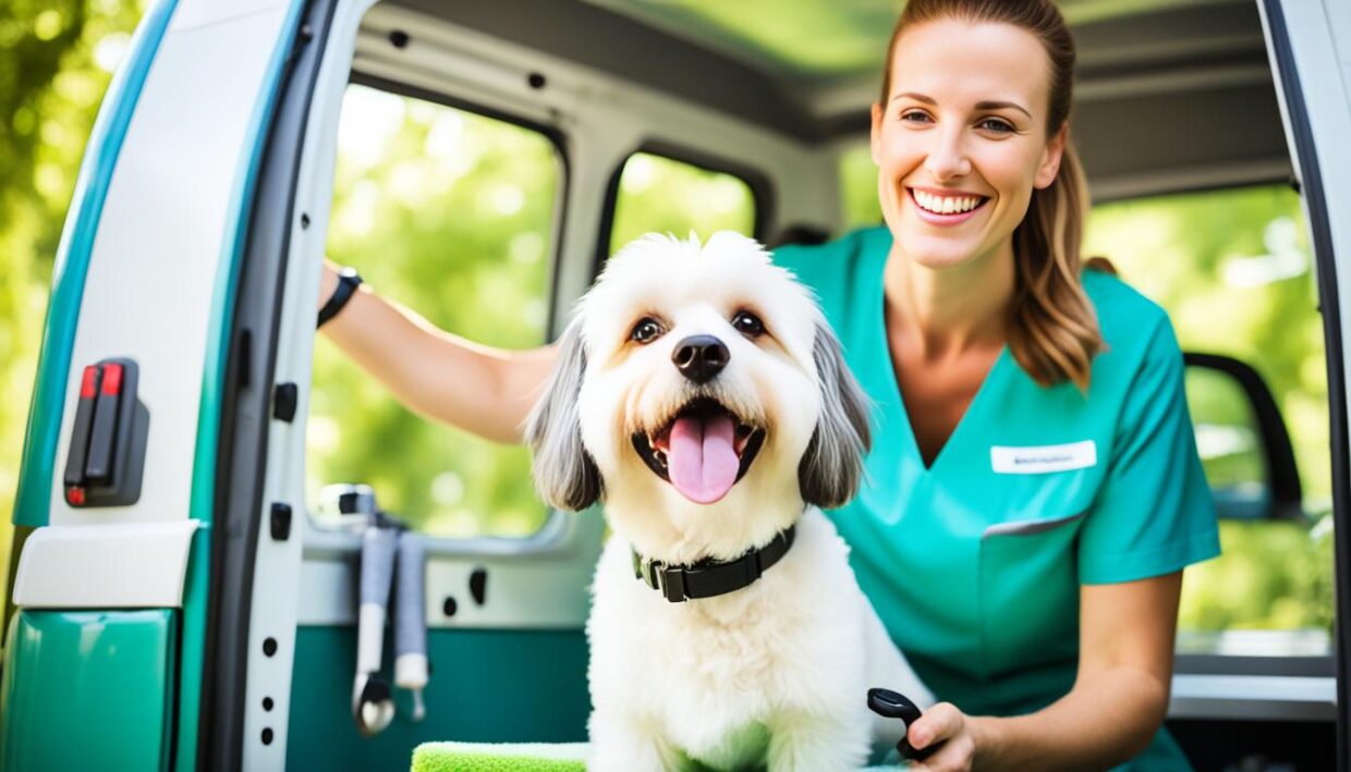 mobile pet grooming