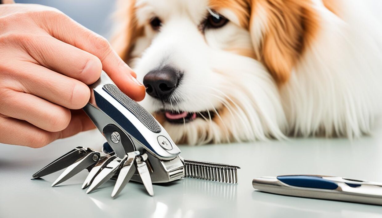 nail trimming for dog care