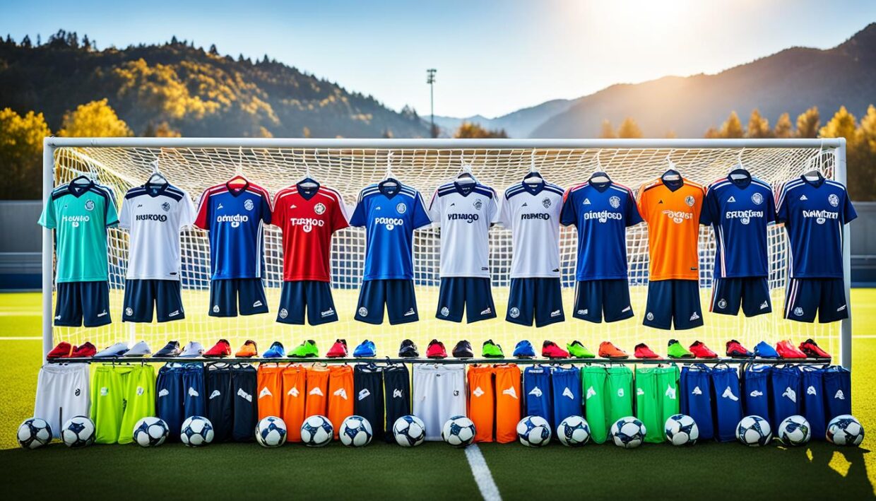 soccer team uniforms