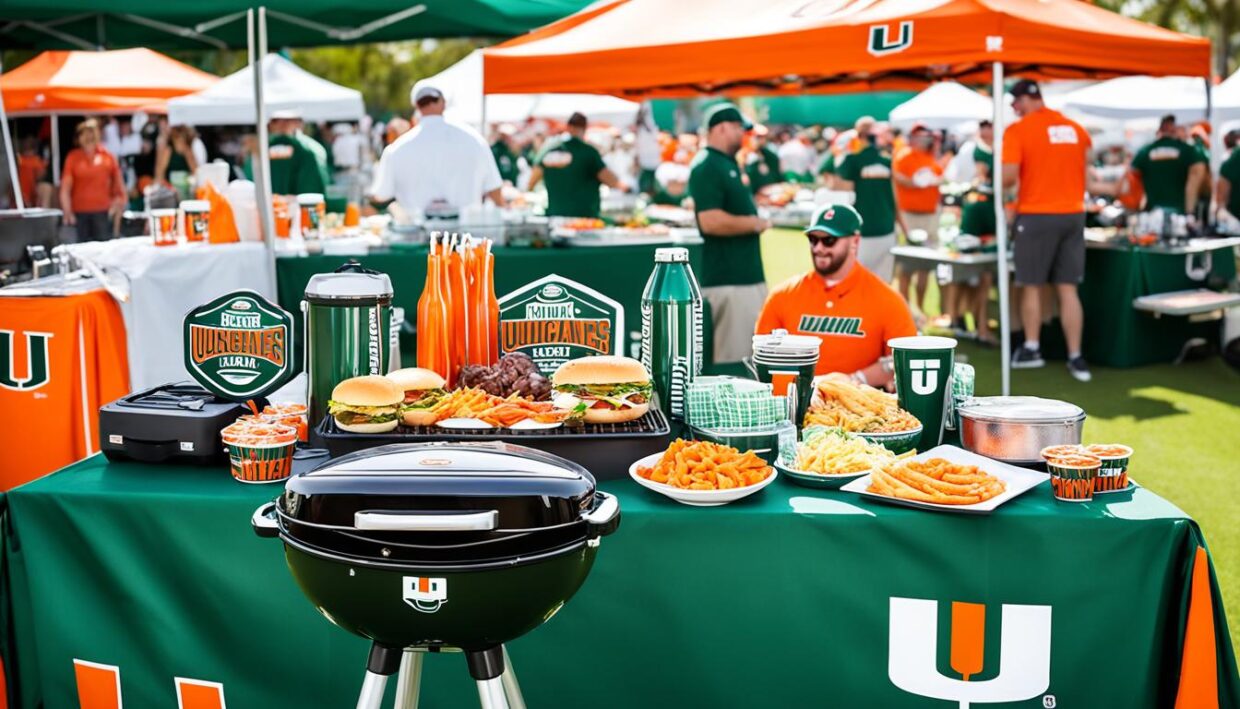 tailgating essentials for Miami football fans