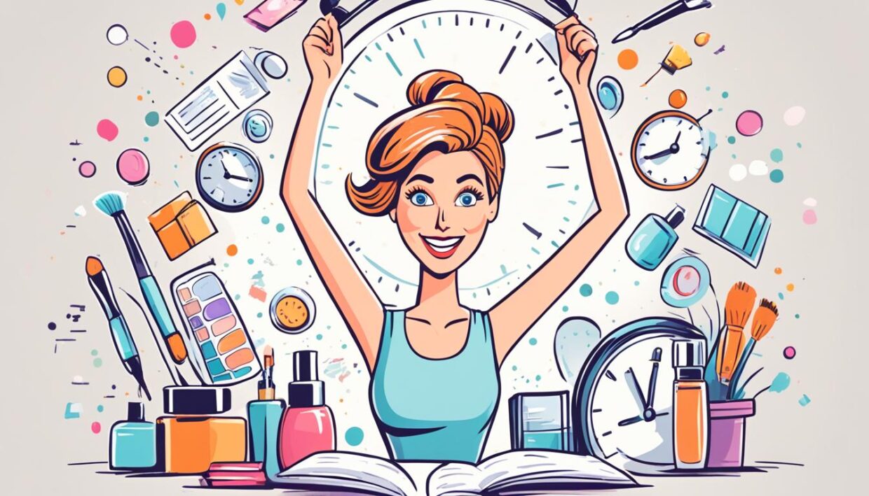 time management for beauty regimens