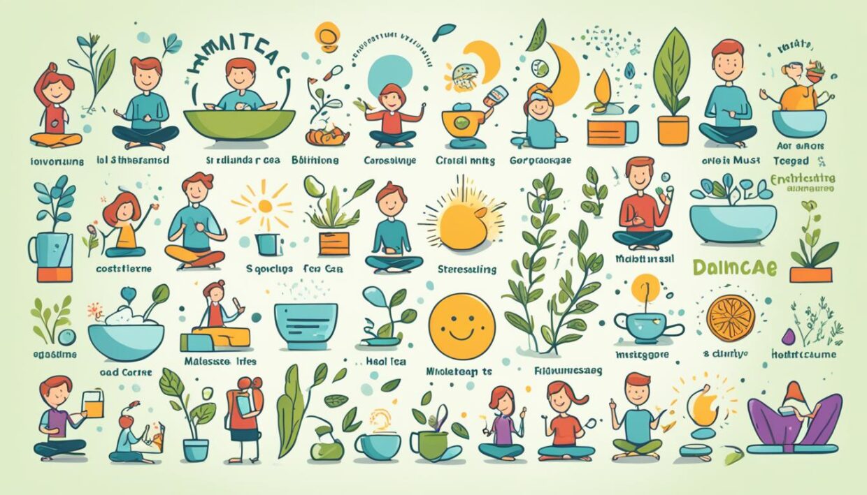 types of self-care activities